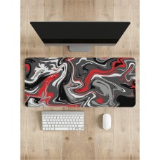 Red And Black Luqid Mousepad