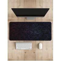 Red And Blue Black Luqid Mousepad